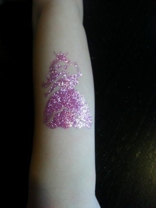 Glittertattoos - maatwerk